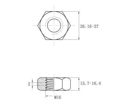 HG/20634化工專用六角螺母